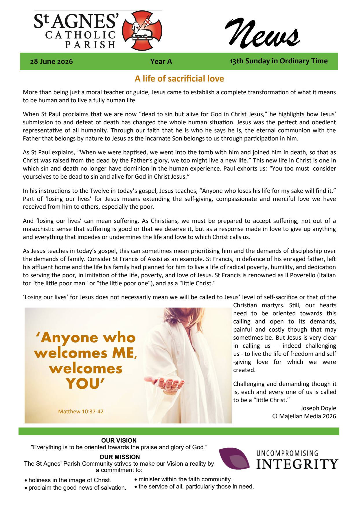 Parish Newsletter 28 June 2026